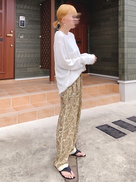 「A.P.C.（アーペーセー）のアイテム（アクセサリー）」を使った、maki☆*さん（レディース・156cm）の秋コーディネート