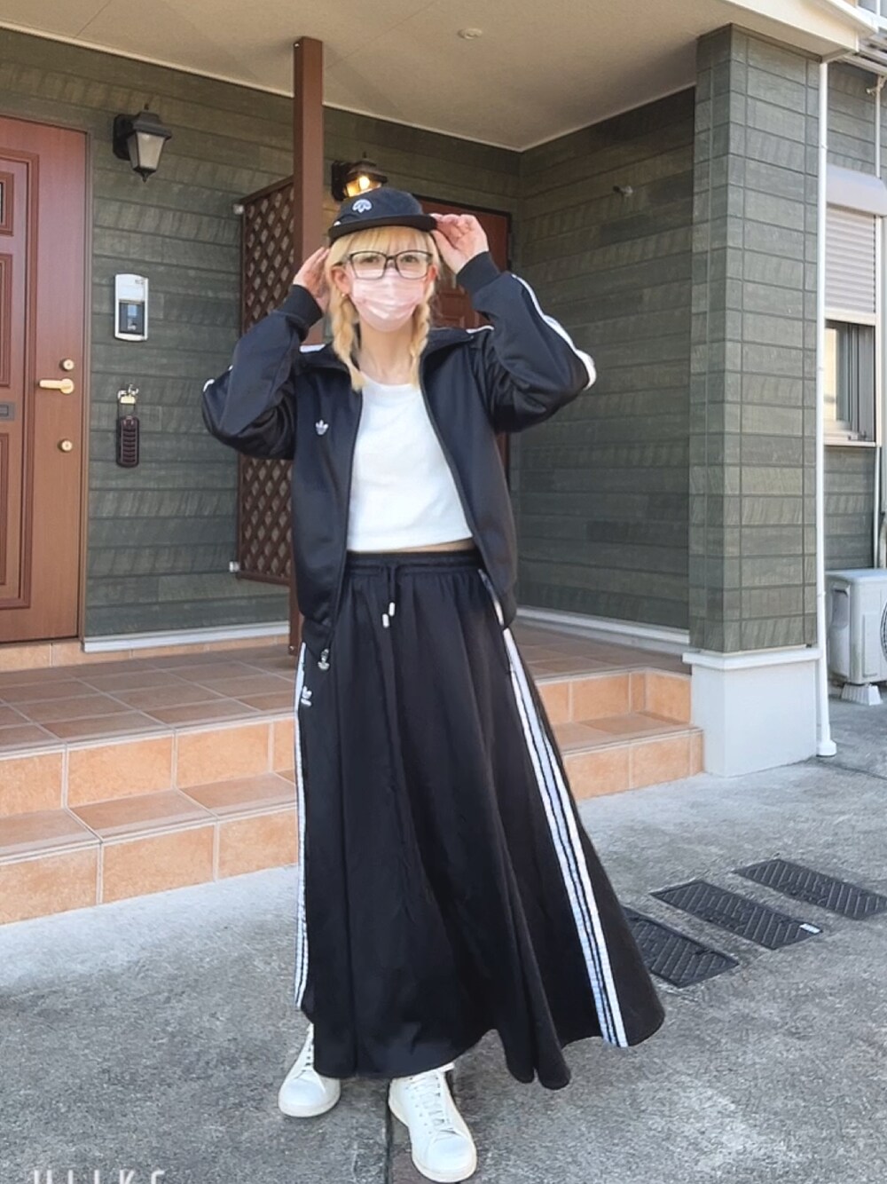 maki☆*｜adidasのキャップを使ったコーディネート - WEAR