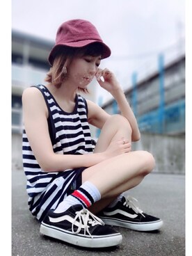 maki☆*さん（レディース・156cm）の夏コーディネート