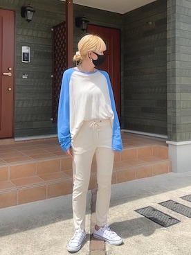 「A.P.C.（アーペーセー）のアイテム（アクセサリー）」を使った、maki☆*さん（レディース・156cm）の夏コーディネート