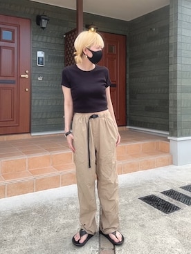 「A.P.C.（アーペーセー）のアイテム（アクセサリー）」を使った、maki☆*さん（レディース・156cm）の夏コーディネート