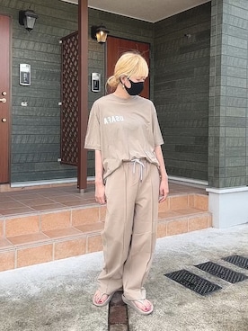 「A.P.C.（アーペーセー）のアイテム（アクセサリー）」を使った、maki☆*さん（レディース・156cm）の秋コーディネート