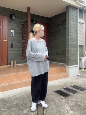 「adidas Originals（アディダスオリジナルス）のアイテム」を使った、maki☆*さん（レディース・156cm）の秋コーディネート