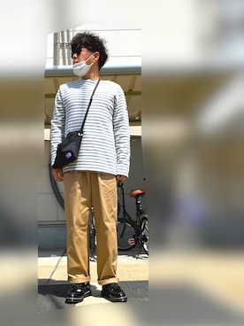 ノエルさん（メンズ・173cm）の春コーディネート