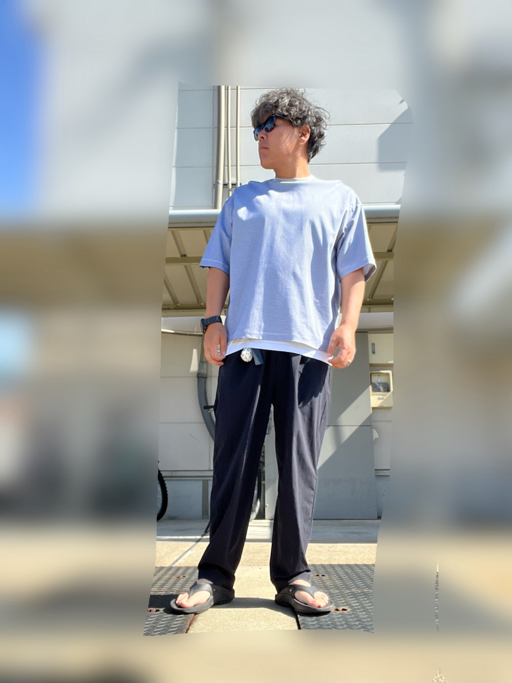 360° MASTER セットアップ ネイビー Mサイズ バルーンイージーパンツ BEAUTY&YOUTH UNITED ARROWS（ビューティーアンドユースユナイテッド