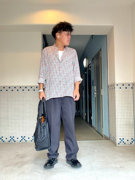 「UNITED ARROWS（ユナイテッドアローズ）のアイテム」を使った、ノエルさん（メンズ・173cm）の秋コーディネート