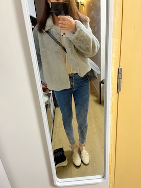 「TheKorner（ザコーナー）のアイテム」を使った、kkyさん（レディース・160cm）の冬コーディネート