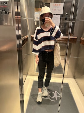 kkyさん（レディース・160cm）の夏コーディネート