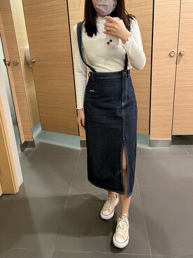 「Hissoのアイテム」を使った、kkyさん（レディース・160cm）の冬コーディネート