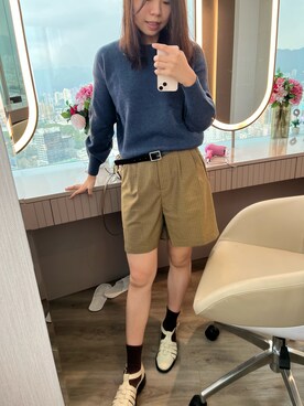 「TheKorner（ザコーナー）のアイテム」を使った、kkyさん（レディース・160cm）の冬コーディネート