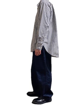 「marka（マーカ）のアイテム（パンツ）」を使った、!ʞеʞёs（さかき）さん（メンズ・165cm）の春コーディネート