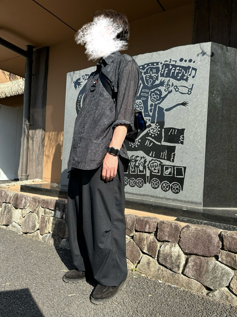 marka（マーカ）の「marka / マーカ：KNEE TUCK PANTS - TUMBLED WOOL