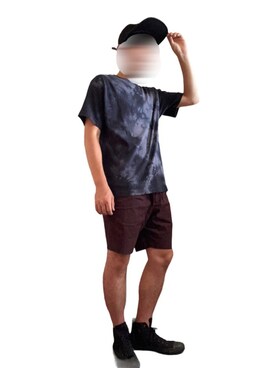 「SETSUNA（セツナ）のアイテム」を使った、!ʞеʞёs（さかき）さん（メンズ・165cm）の夏コーディネート