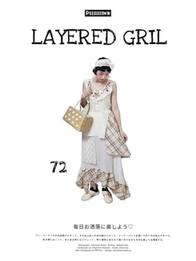 「アイテム（ワンピース、その他）」を使った、yukoさん（レディース・167cm）の夏コーディネート