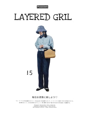 yukoさん（レディース・167cm）の春コーディネート