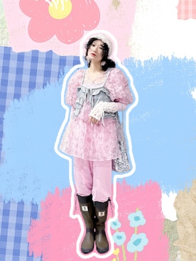 yukoさん（レディース・167cm）の春コーディネート