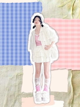 「one after another NICE CLAUP（ワンアフターアナザーナイスクラップ）のアイテム」を使った、yukoさん（レディース・167cm）の秋コーディネート