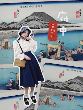 「Sister Jane（シスタージェーン）のアイテム（シャツ/ブラウス）」を使った、yukoさん（レディース・167cm）の春コーディネート