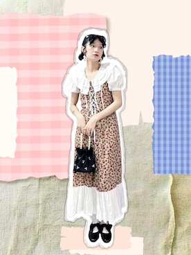 「ハンドメイド」｜yukoさん（レディース・167cm）の夏コーディネート