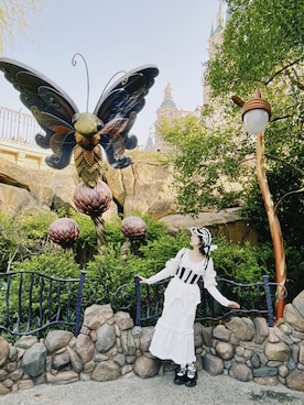 「MOUSSY（マウジー）のアイテム（トップス）」を使った、yukoさん（レディース・166cm）の春コーディネート