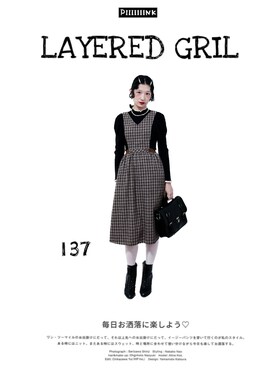 「レトロ」｜「アイテム（ブーティ）」を使った、yukoさん（レディース・167cm）の冬コーディネート