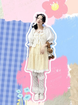 「Candy Stripper（キャンディストリッパー）のアイテム」を使った、yukoさん（レディース・167cm）の冬コーディネート