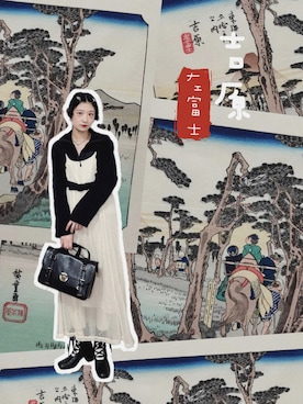 「axes femme（アクシーズファム）のアイテム（ブーツ）」を使った、yukoさん（レディース・167cm）の春コーディネート