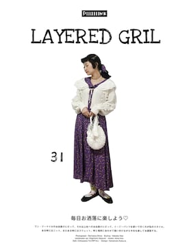 yukoさん（レディース・167cm）の春コーディネート