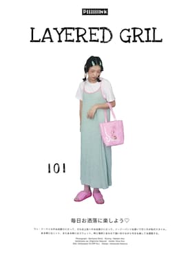 「WC（ダブル シー）のアイテム（トートバッグ）」を使った、yukoさん（レディース・167cm）の秋コーディネート