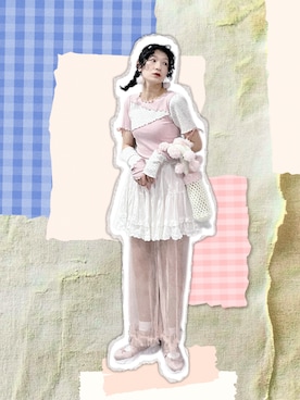「axes femme（アクシーズファム）のアイテム」を使った、yukoさん（レディース・167cm）の夏コーディネート