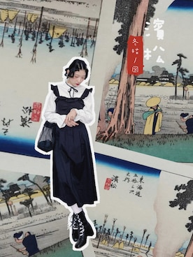 「axes femme（アクシーズファム）のアイテム（ブーツ）」を使った、yukoさん（レディース・167cm）の春コーディネート