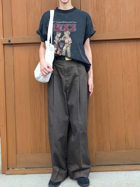 「CPCM（シーピーシーエム）のアイテム」を使った、さおりんこさん（レディース・165cm）の秋コーディネート