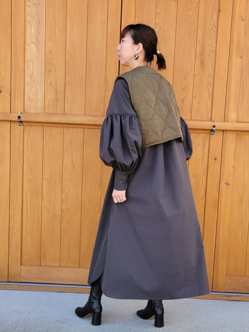 軽量キルティングベスト - ネイビーブルー | ZARA Japan / 日本