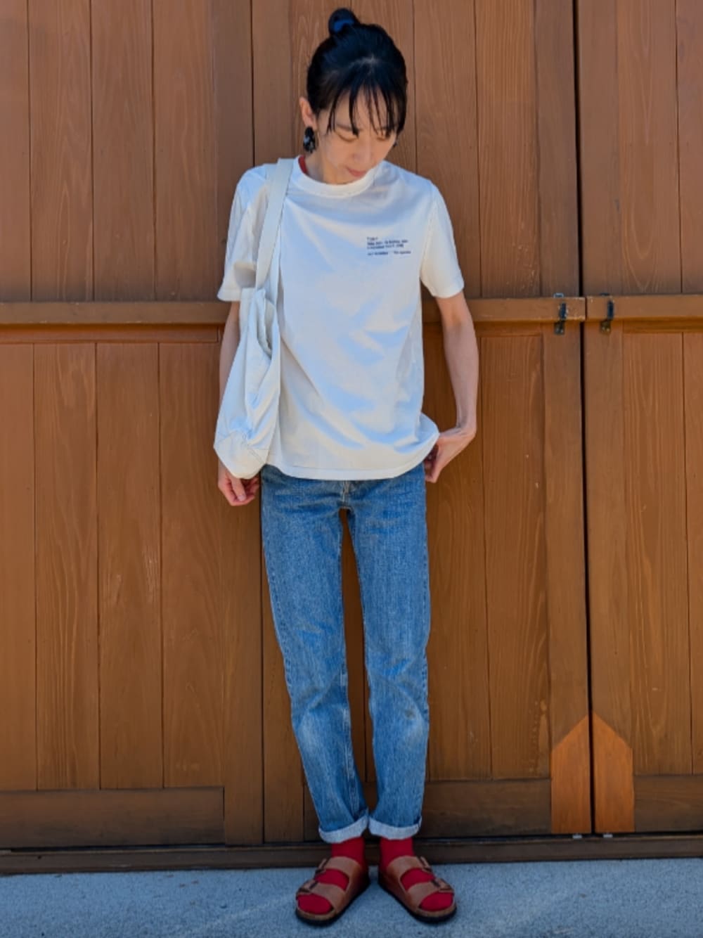 TODAYFUL（トゥデイフル）の「'TDFL' Useful T-shirts（Tシャツ