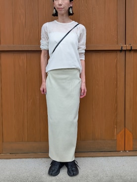 「UR'S（ユアーズ）のアイテム」を使った、さおりんこさん（レディース・165cm）の夏コーディネート