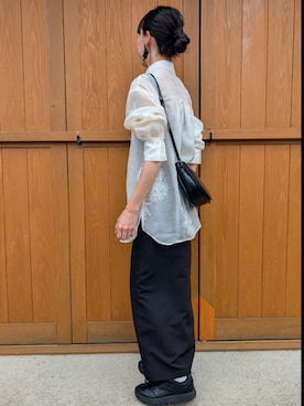 「select MOCA by son（セレクトモカバイソン）のアイテム」を使った、さおりんこさん（レディース・165cm）の夏コーディネート
