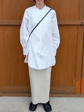 「YAHKI（ヤーキ）のアイテム」を使った、さおりんこさん（レディース・165cm）の春コーディネート