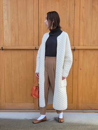 todayful キルティングニットコート CANAL JEAN(キャナルジーン)の「TODAYFUL(トゥデイフル)