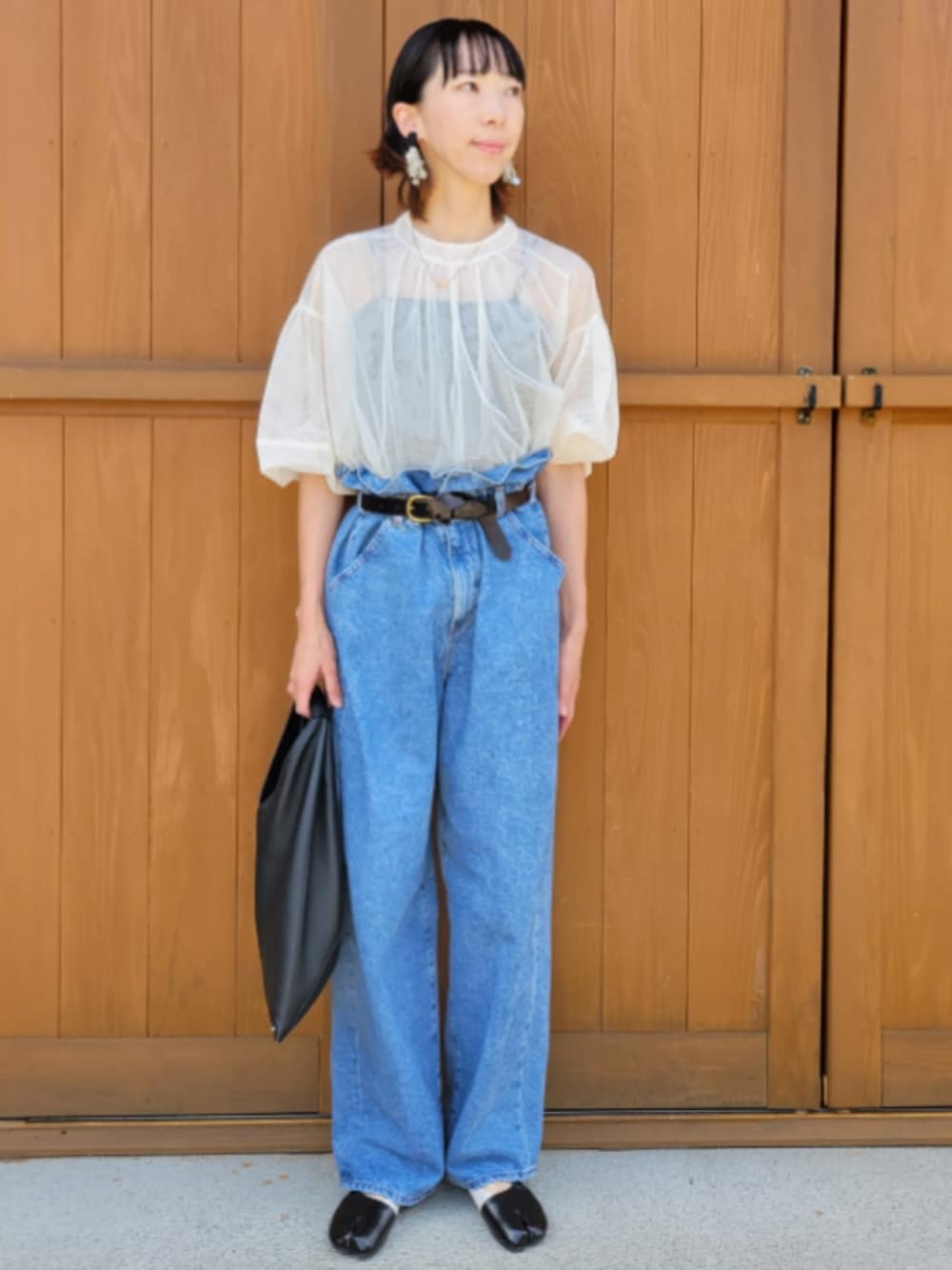 ハンドバッグ Mm6 Maison Margiela Japanese Handbag MM6 Maison Margiela/ CLASSIC JAPANESE HANDBAG（MESH