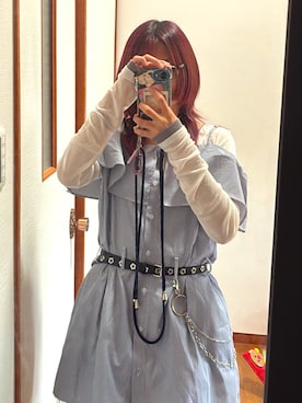 「mline（エムライン）のアイテム」を使った、sanqさん（レディース・150cm）の夏コーディネート