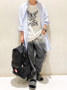 「AFYF」｜rovtski_shimizuさん（メンズ・160cm）の夏コーディネート