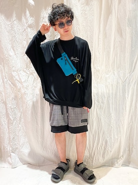 「AFYF」｜rovtski_shimizuさん（メンズ・160cm）の夏コーディネート