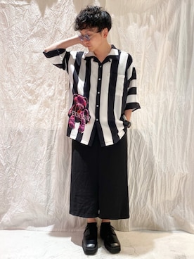 「AFYF」｜rovtski_shimizuさん（メンズ・160cm）の夏コーディネート