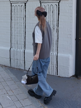 yurika @nyms_24さん（レディース・159cm）の秋コーディネート