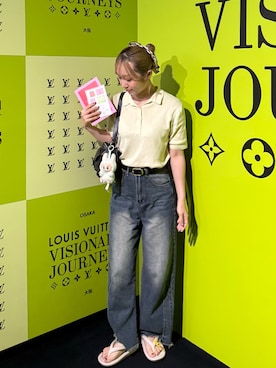 「アイテム（シュシュ）」を使った、yurika @nyms_24さん（レディース・159cm）の夏コーディネート