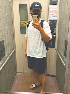 「quiksilver」｜リチョパさん（メンズ・174cm）の夏コーディネート