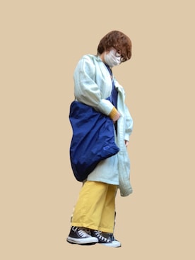 「DIGAWEL（ディガウェル）のアイテム」を使った、ぴなっつ🌱さん（レディース・158cm）の春コーディネート