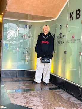 との@180cm女子さん（メンズ・180cm）の冬コーディネート