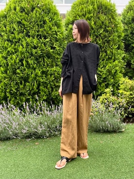 けい　かぐれ　2WAY仕様ジャガードパッチワークブラウス かぐれ（カグレ）の「『2WAY仕様』 ジャガードパッチワークブラウス