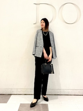 hanaさん（レディース・163cm）の冬コーディネート